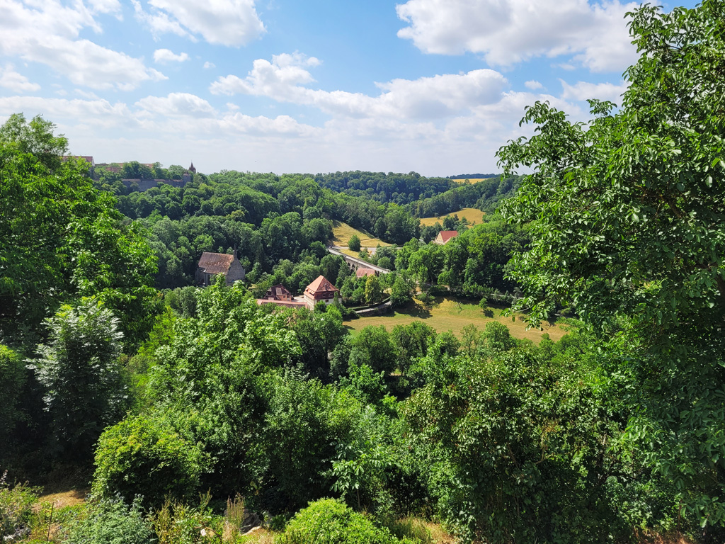 Viele Steilhänge im Taubertal © LAG Region an der Romantischen Straße e. V.