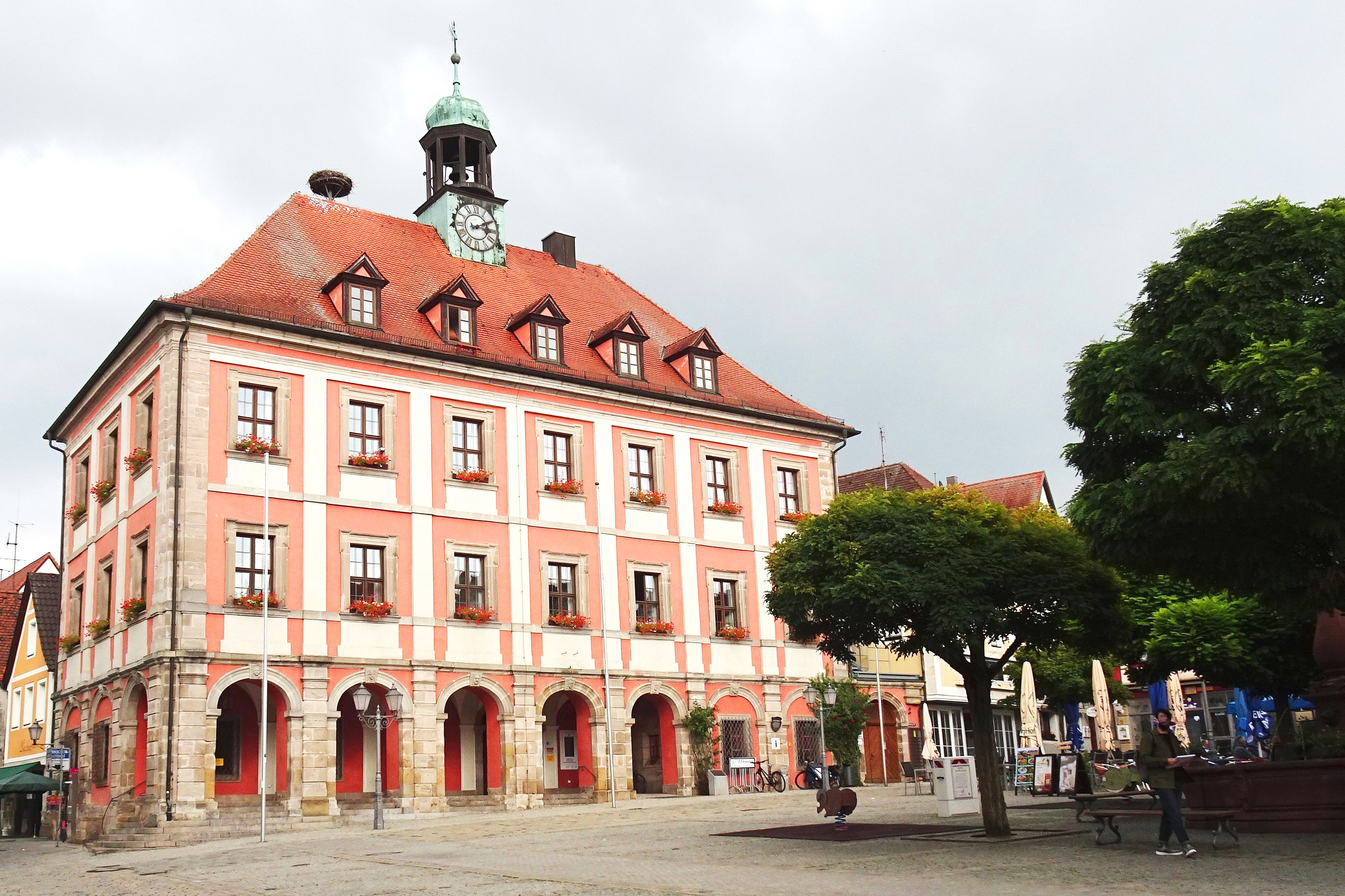 Das Rathaus in Neustadt an der Aisch © LAG Aischgrund e.V.